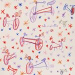 Illustrazione a matita “Biciclette #1”