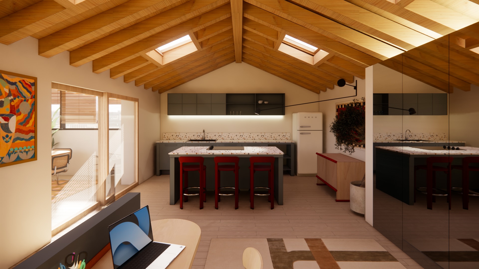 vista tot cucina