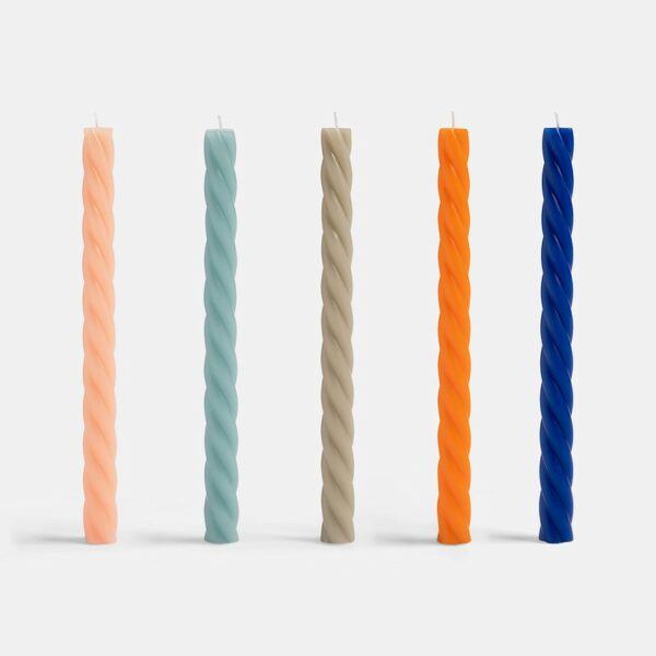 Candela Marshmallow blu - immagine 3
