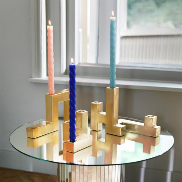 Candela Marshmallow blu - immagine 2